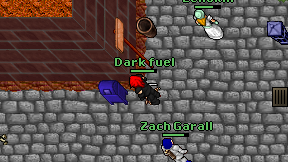 Dark fuel on screen
