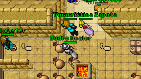 Budro Healer on screen