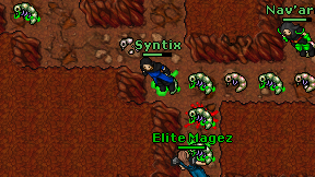 Syntix on screen