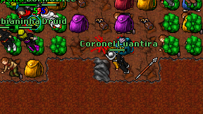Coronel Luantira on screen