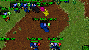 Croth Cader on screen