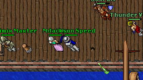Jackson Speed on screen