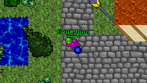 Evul Moon on screen