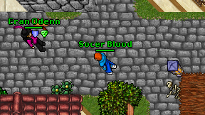Socer Blood on screen