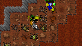 Talililip on screen