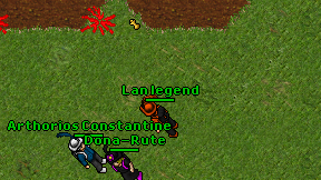 Lan legend on screen