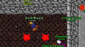 Red Wood on screen