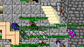 Flashing Slayer on screen