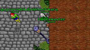 Hanesmaster on screen