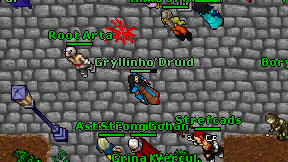 Gryllinho'Druid on screen