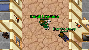 Knight Zudano on screen