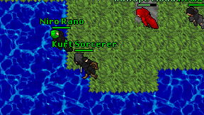 Kurt Sorcerer on screen