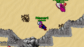 Mesari on screen