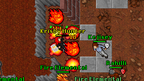 Krisby Hunter on screen