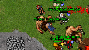 Yuugi The Hunter on screen