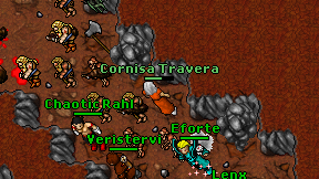 Cornisa Travera on screen