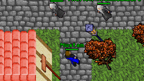 Mustan on screen
