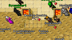 Wookie Cookie on screen