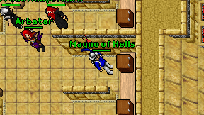 Magno of Hells on screen