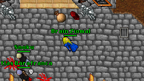 Brain Ziomal on screen