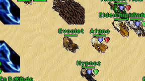 Evoolet on screen