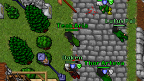 Teak Aria on screen