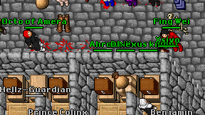 Ahrox on screen