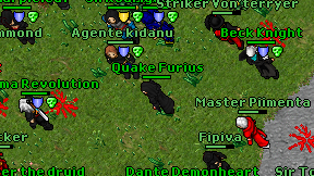 Quake Furius on screen