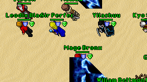 Mage Bronx on screen