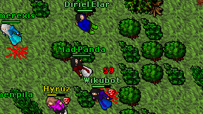 Mad Panda on screen