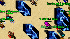 Twittle Dee on screen
