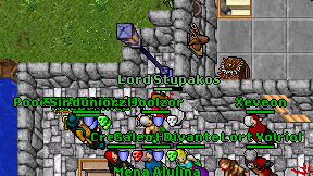 Lord Stupakos on screen
