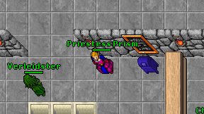 Priestess Prism on screen
