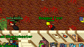 Boggus Tyer on screen