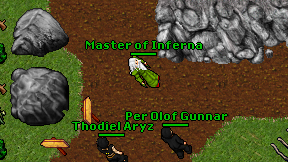 Master of Inferna on screen