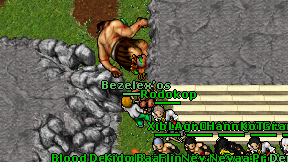 Bezelex'os on screen