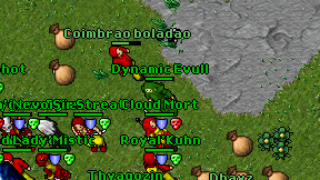 Dynamic Evull on screen
