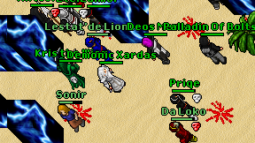 Demonic Xardas on screen
