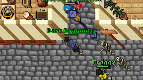Dark Dragonfly on screen
