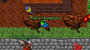 Manis Champion on screen