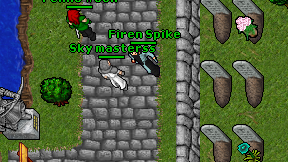Firen Spike on screen