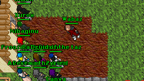 Wabaz on screen