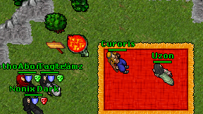 Curoris on screen