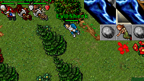 Evil Sherk on screen