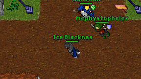Ice Blacknes on screen