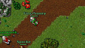 Fire rooney on screen