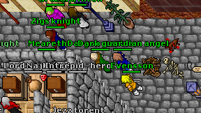 Dargon master on screen
