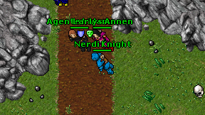Nerdi Knight on screen