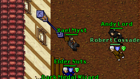 Xael Myst on screen