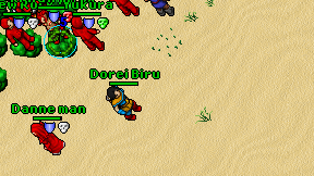 Dorei Biru on screen